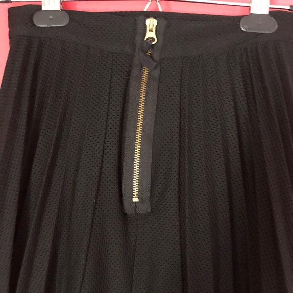 FRENCH CONNECTION | Size 2 | A-Line Black Midi Skirt | Made in 🇬🇷 - Picture 5 of 8